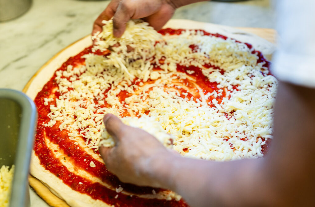 From Dough Ball to Finished Pizza